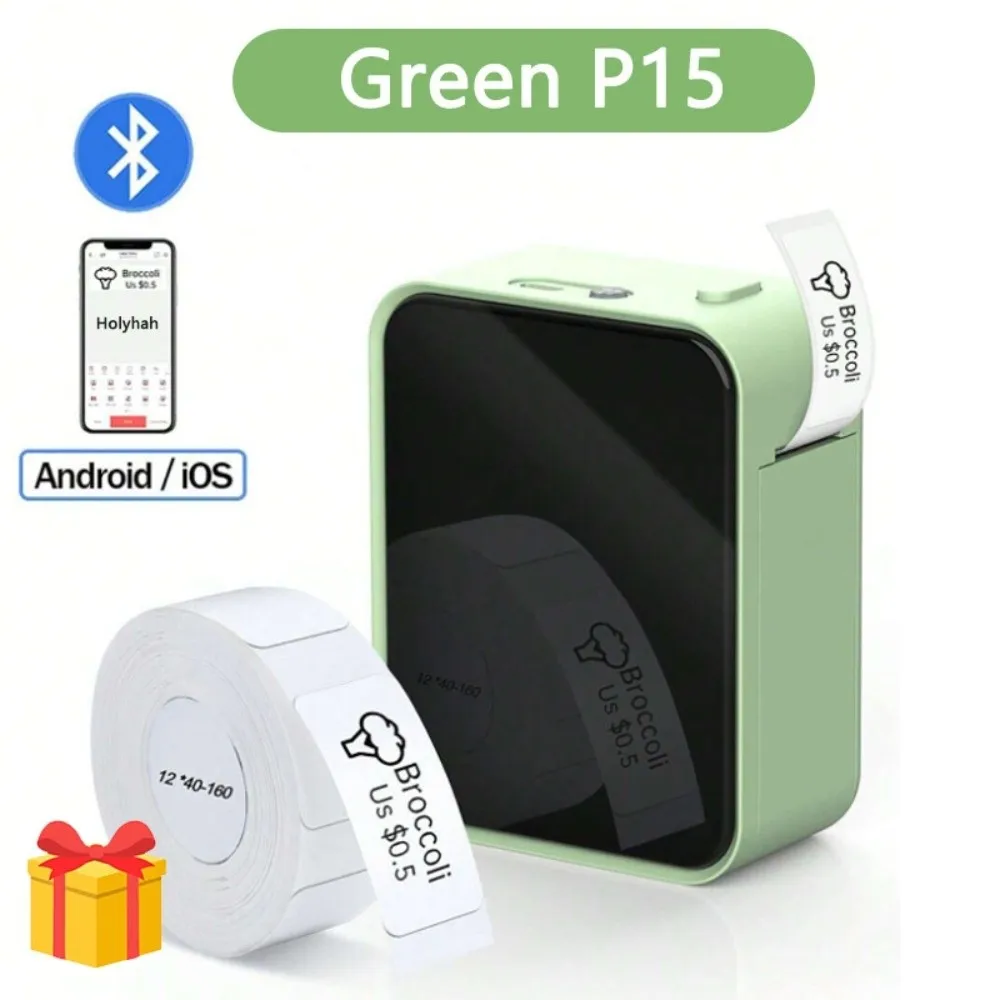 Wireless Bluetooth Thermal Label Printer Printing Bluetooth-compatible Mini Printer Smart Bluetooth Label Printer