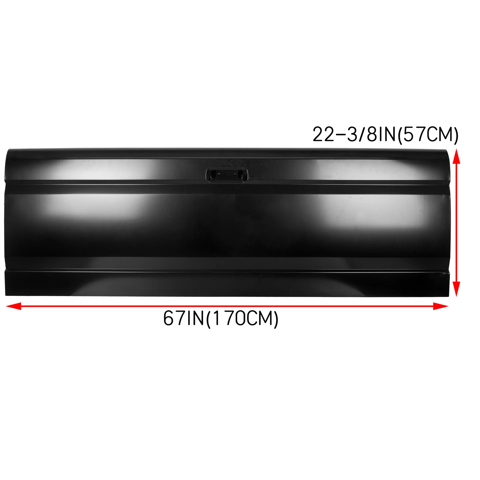 NEW Primered Complete Rear Tailgate for 1987-1996 Ford F-150 F-250 F-350 Pickup