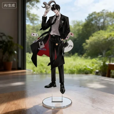 10 Days Till The End Shi Ri Zhong Yan Mi Cheng,Qiu Long,Bu Xi Chinese Infinite Flow  Novel Acrylic human-shaped display board