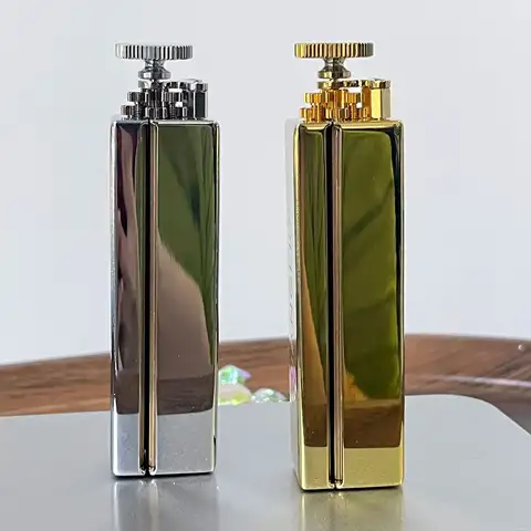 Φ6mm 황동 크롬 고급 담배 롤링 기계 제조 업체 연기 손 수동 슬림 담배 롤러 70mm 롤리 종이 수제