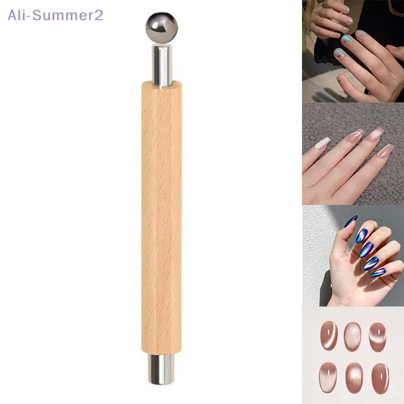 ✨ {MX} baguette magnétique pour ongles à Double extrémité, stylo magnétique puissant, effet œil de chat pour vernis Gel UV, Kit d'outils de manucure française pour Salon