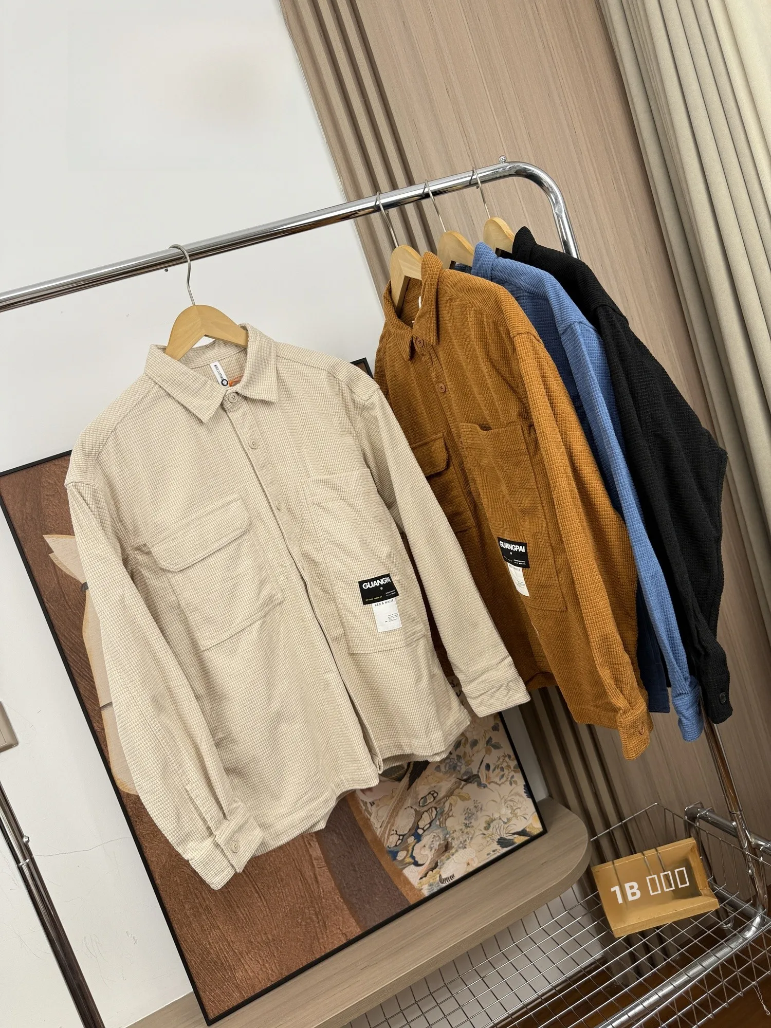 

Retro Japanese Sle Workwear irt Jaet Men's Loose Fit Corduroy Long Sve Casual Sle Warmth Autumn Season Large ket