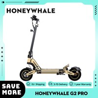 HONEYWHALE G2 Pro Electric Scooter 900W 54.6V 16Ah Battery 40km/h Max Speed 45km Range Disc Brake Double Shock Absorbing Spring