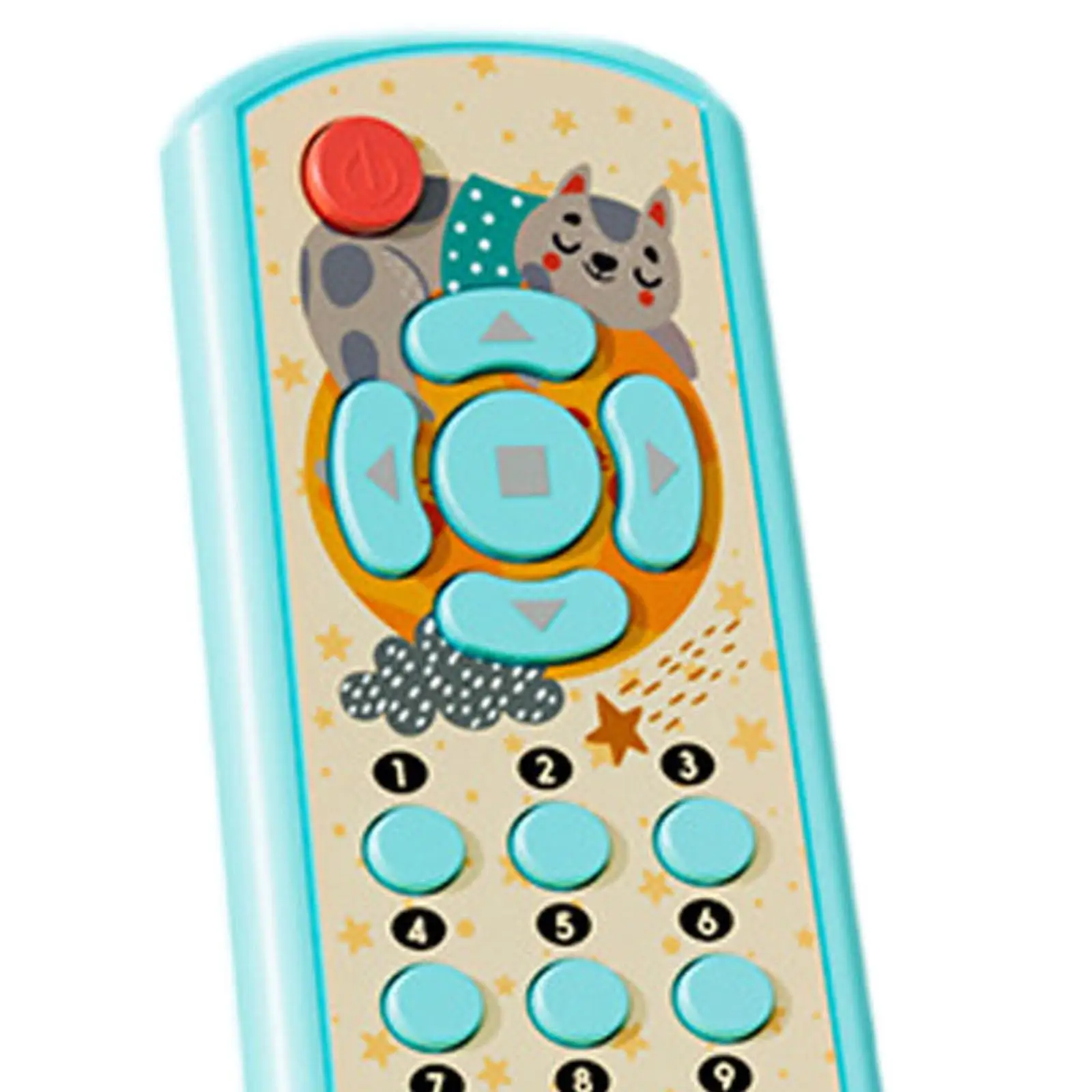 Toddler Remote Toy with Light and Sound Color Recognition Musical Remote Toy for Boys Girls Baby Infants Toddlers 6 to 12 Months