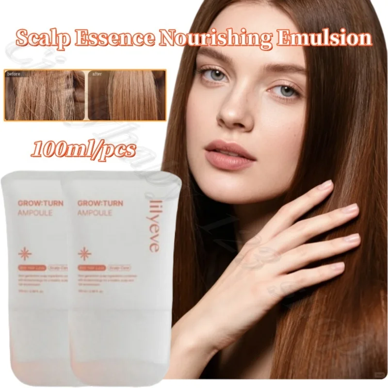 Scalp Essence Nourishing Emulsion Olive Oil Essence Improves Dry and Irritable Hair Prevention Split Soft Condiment 100ML