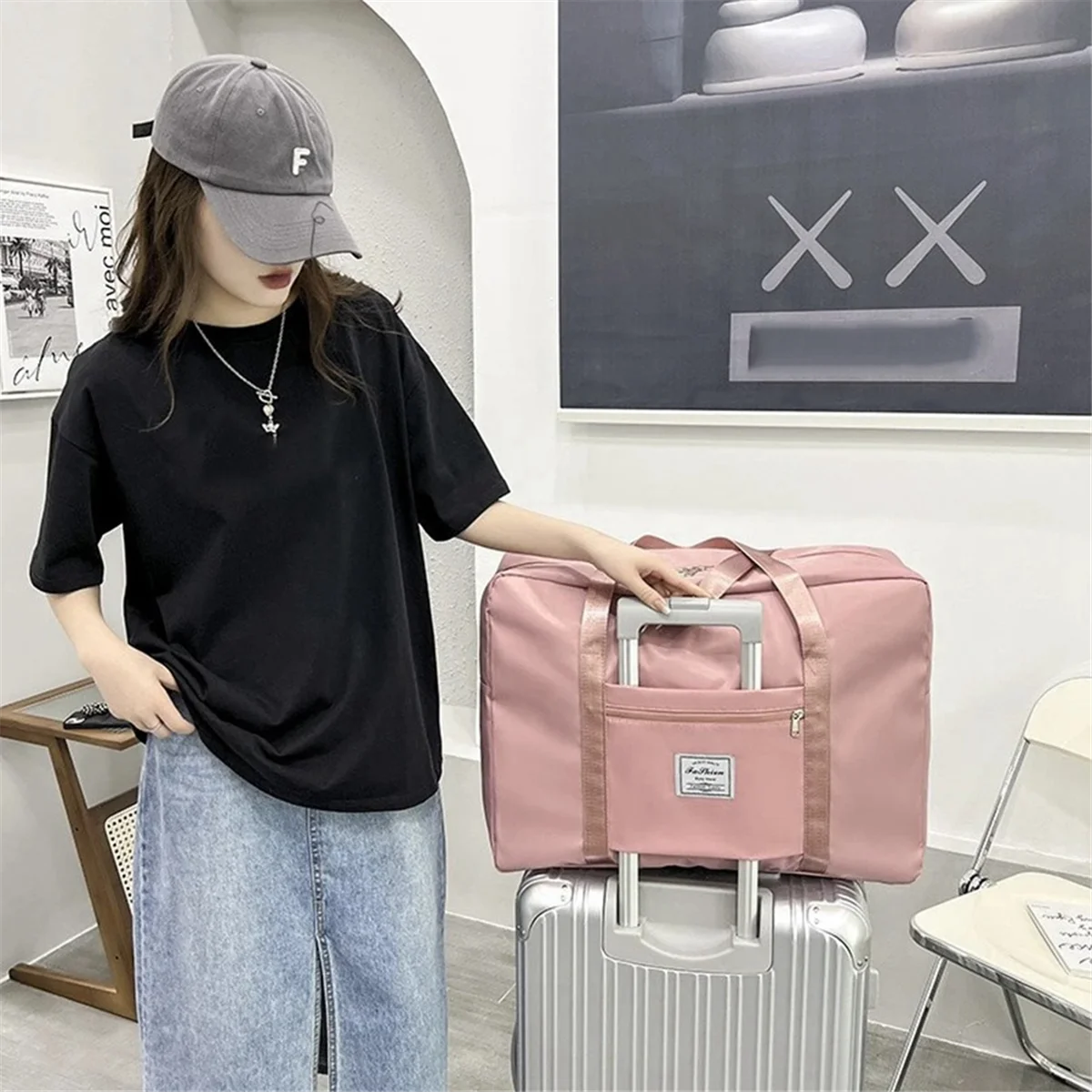 

Высококачественный складной органайзер для упаковки одежды, женский портативный большой вместительный органайзер для хранения для беременных, дорожный дуф