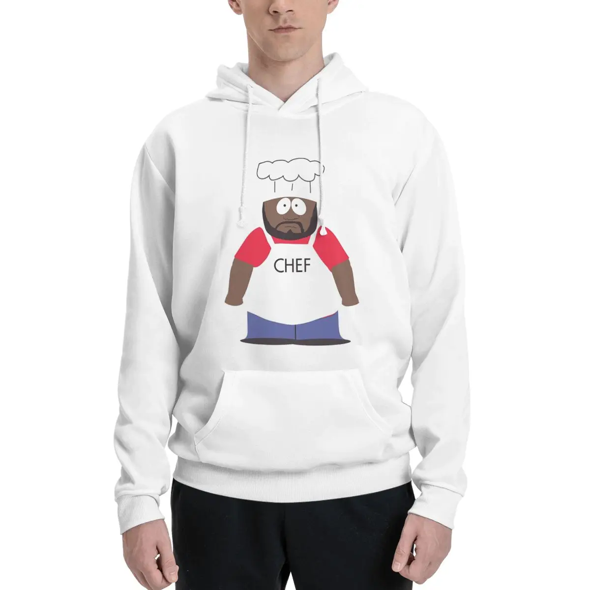 South Park - Chef Hoodies Men's Women Casual Pullover Sweatshirts Hip Hop Long Sleeve Streetwear Autumn Winter