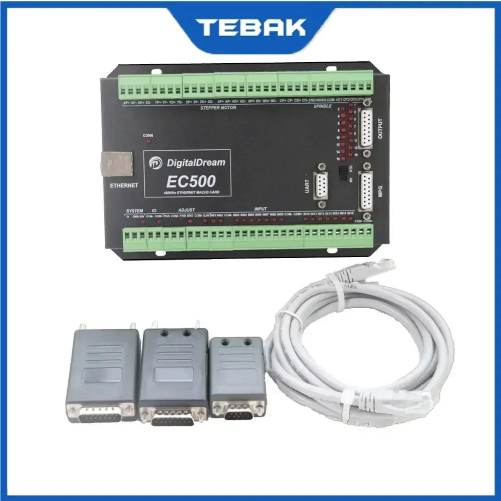 CNC Ethernet EC500 3/4/5/6 Axis upgrade Mach3 USB Motion Controller  Control Card for milling machine