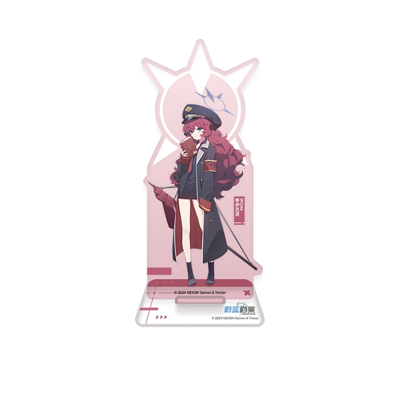 Presale Anime Game Blue Archive Natsume Iroha Colored acrylic stand Cosplay Collection Fans Gift