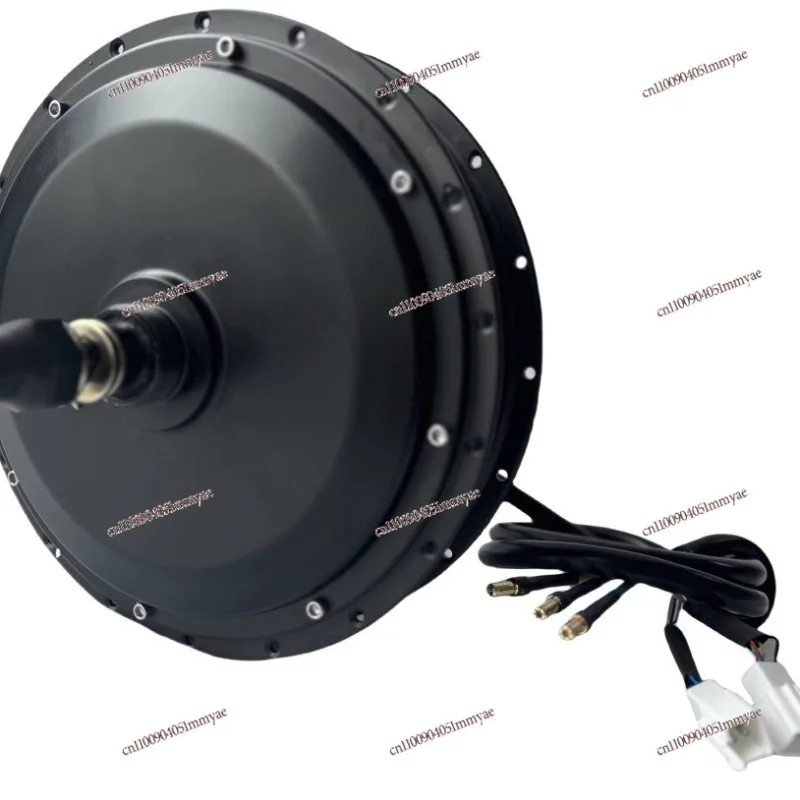 48V-72V 5000W Brushless Non-Gear Full Tile Motor For Electric Bicycle & Mountain Bike Modification