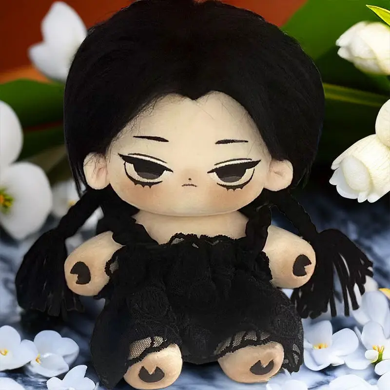 

20CM The Addams Family Wednesday Dancing Cotton Doll Dress-up PlushToys Exclusive Collectible Christmas Gifts