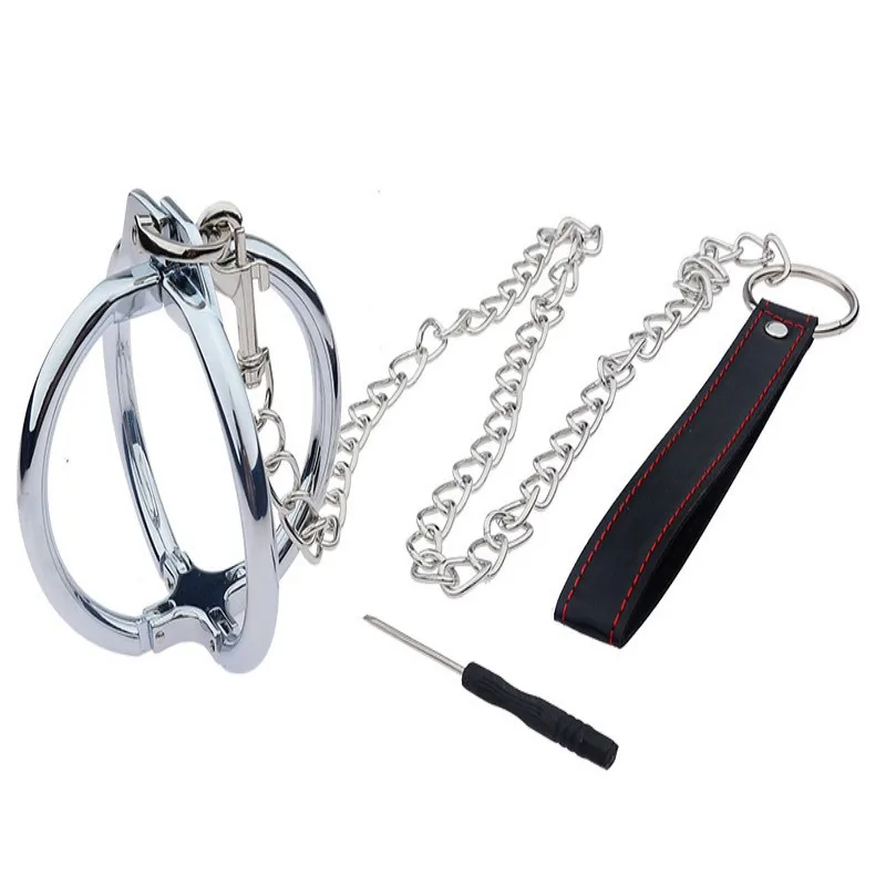 Manyjoy Metal Steel Bondage Cuffs Collar Handcuff Ankle Wrist Cuff Shackl Slave Sex Restraint Necklace Sex Toys for Couple 18+ view 3