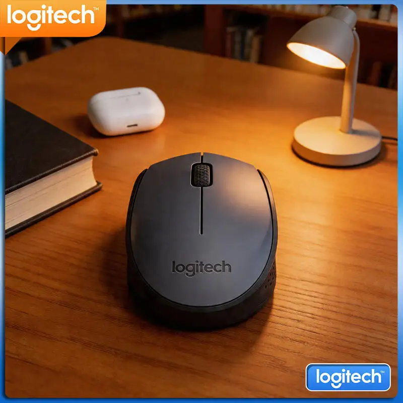 

Broad-Compatibility Logitech M170 Wireless Optical Mouse 2.4GHz 10m Range 1000DPI for Multi-System Desktop Use