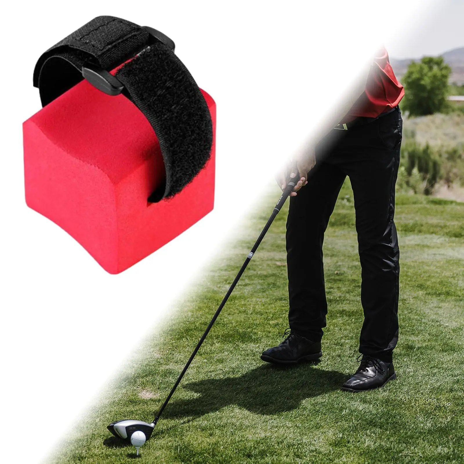 Golf Wrist Brace Band Lightweight Golf Swing Trainer Gesture Alignment Men Women Soft Golfer Gift Wrist Golf Training Equipment
