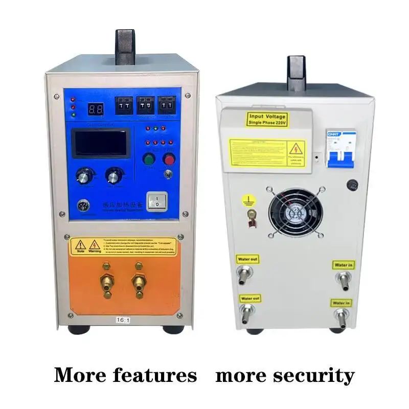 25KW High Frequency Induction Heating Machine Temperature Control Thermal For Metal Brazing Equipment