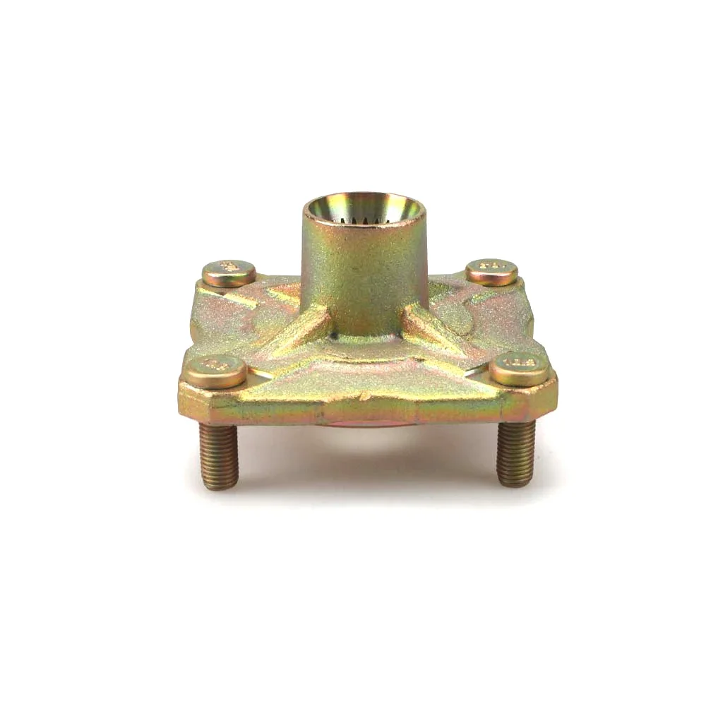 4 Hole 24 Tooth Rotating Flange ATV Beach Car Mini EV Rear Wheel Hub Drum Brake Seat