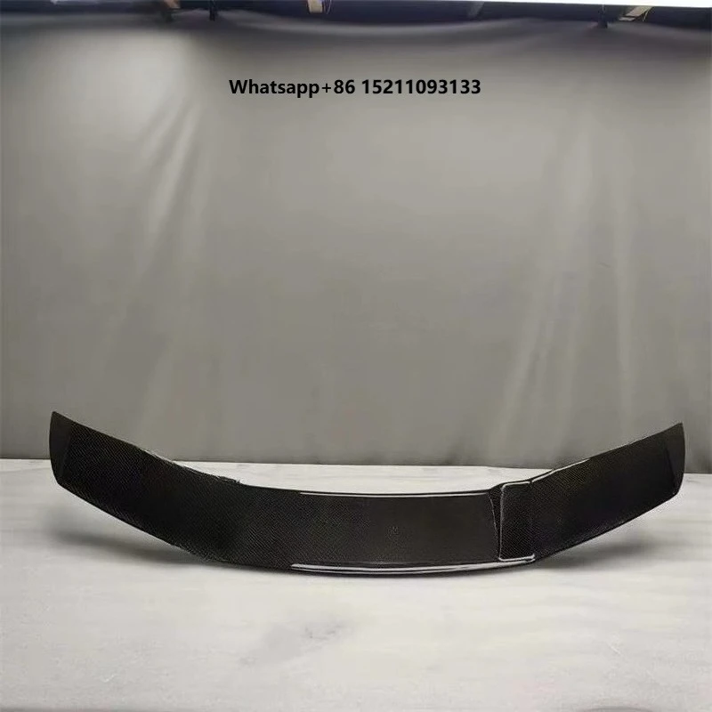 New Dry Carbon Fiber Rear Spoiler Wing