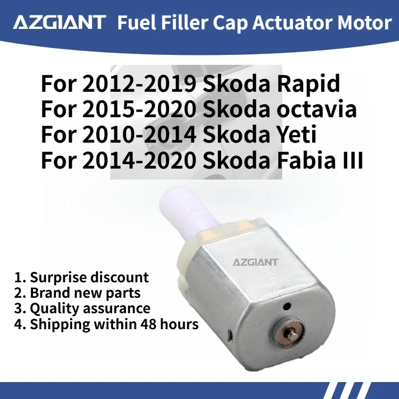 

For Skoda Rapid 2012-2019/octavia 2015-2020/Yeti 2010-2014 Car Fuel Filler Flap Open Lock Release Actuator Core Motor