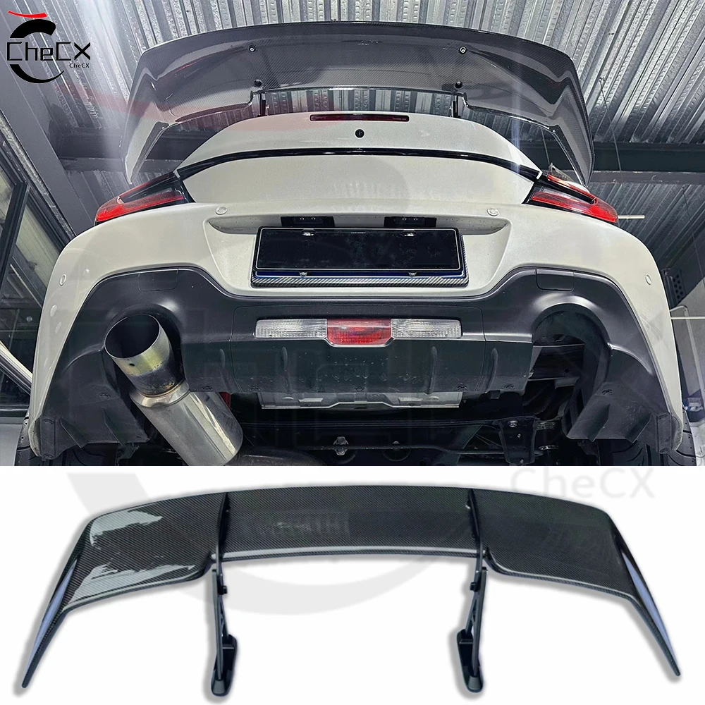 

Suitable For Toyota 86GT 86GR Subaru BRZ 2012-2024 Universal STI Style Rear Spoiler Carbon Fiber Material Trunk Lid Spoiler