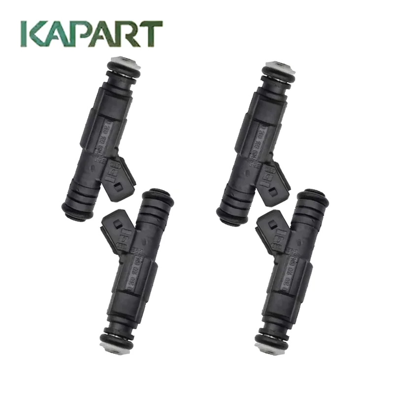 

4pcs 0280156094 Fuel Injector Nozzle fit For Great Wall pickup saifu fukuda John Deere 4Y 2.2L L4 2000-2014