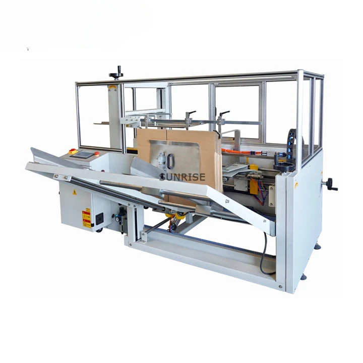 fully automatic case erector carton erector price box erecting unfolding machine