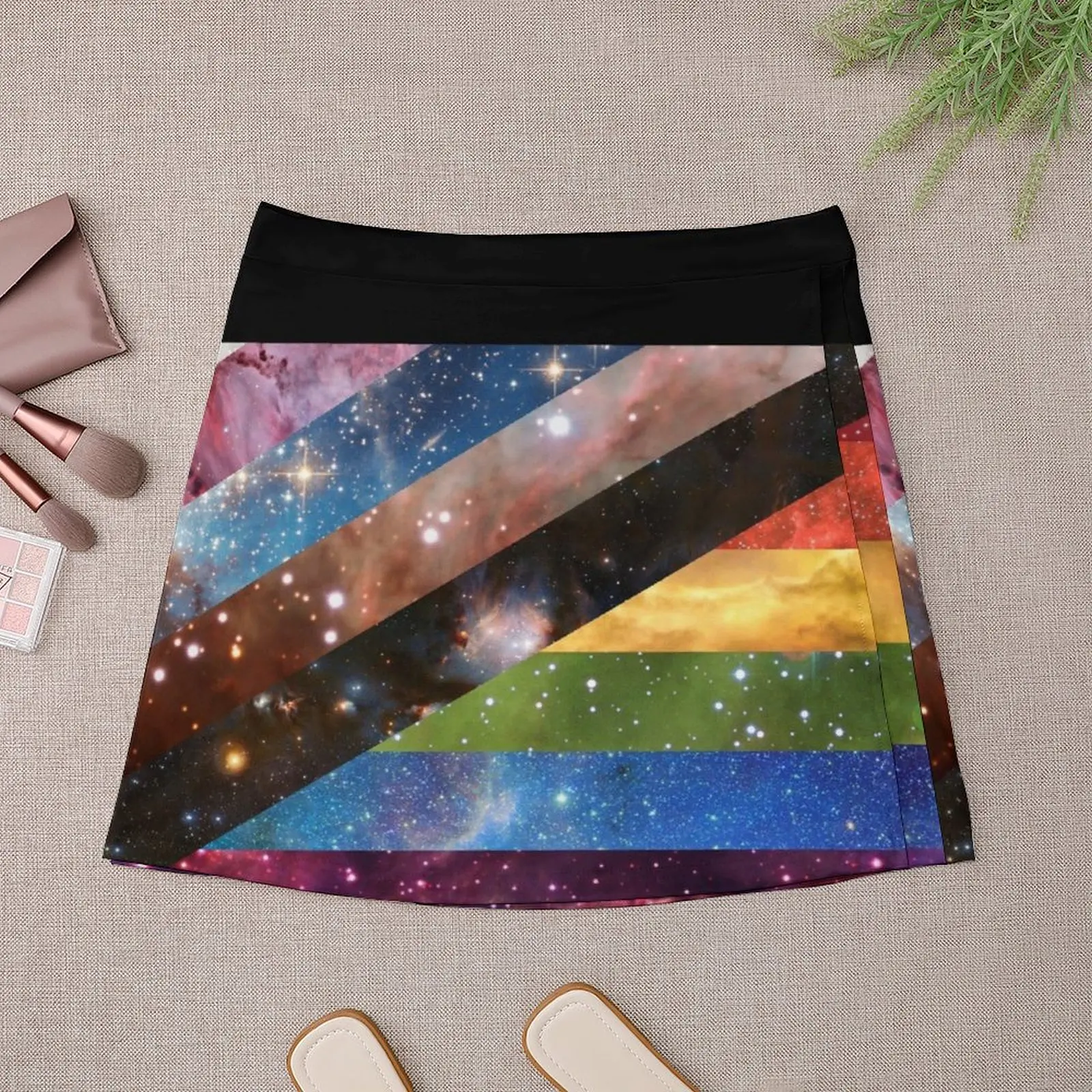 New Pride Flag Designs - Galaxy Edition Mini spódniczka 90s estetyczna koreańska letnia odzież Mini spódniczka