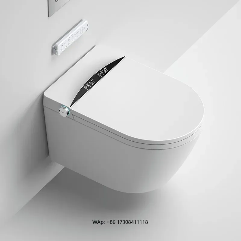 Wall Mounted Hanging Modern Heated Electric Commode Bidet Auto Open Intelligent Smart Toilet