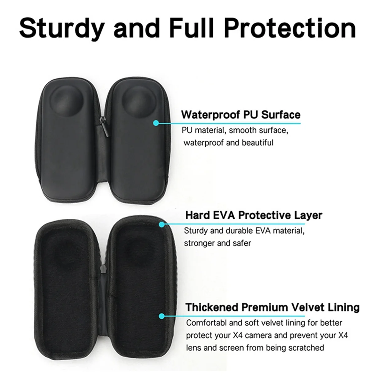 ホット販売キャリングケース X4 アンチスクラッチポータブル保護カバーシェル収納袋 X4 カメラ
