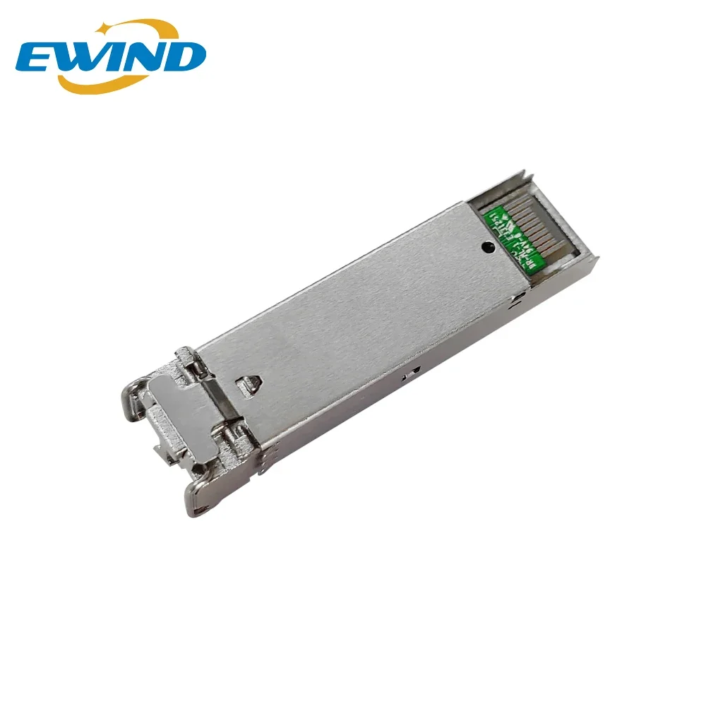 EWIND Gigabit SFP Module 1.25G Single-mode Dual Fiber Tranceiver 1310nm 20km LC DDM Support Hot Plug with Mikrotik Cisco Switch