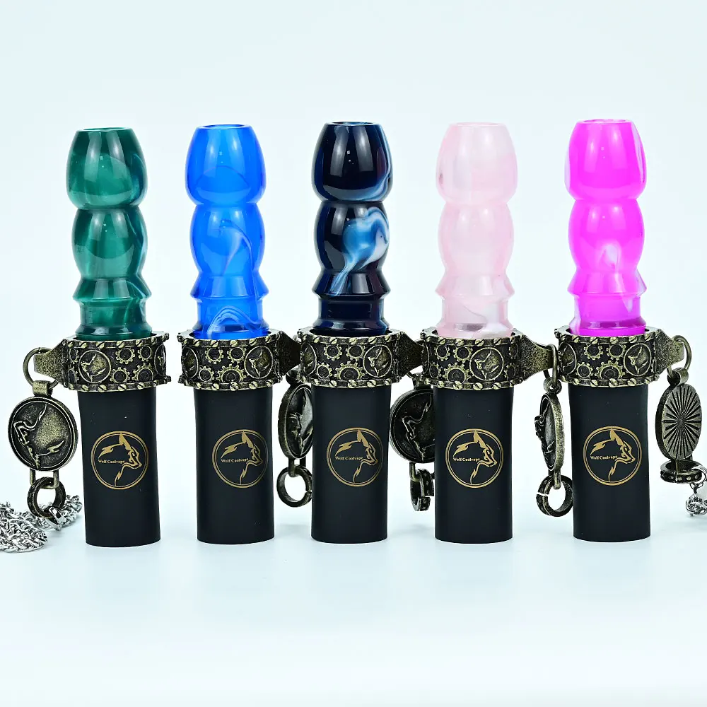 Hookah Mouthpieces Hookah Sheesha Resin Chicha Narguile Shisha Accessories Silicone Hang Rope Strap Water Pipe Mouth Tips