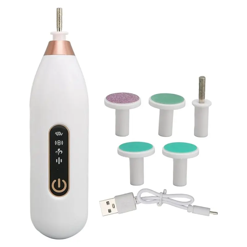 

【PASSIONE 】Baby Nail Trimmer, Low Decibel Motor Stable Speed Baby Nail Trimmer Electric, With Light, Intelligent Comfortable To