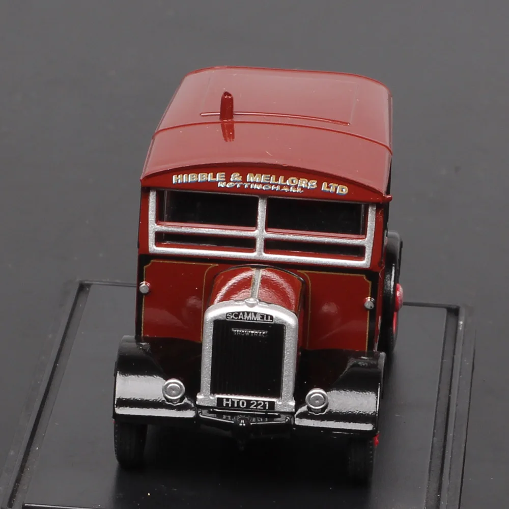 1:76 Scale Diecast Alloy Scammell Showtrac Toys Vintage Cars Model Classics Nostalgia Adult Collectible Souvenir Static Display