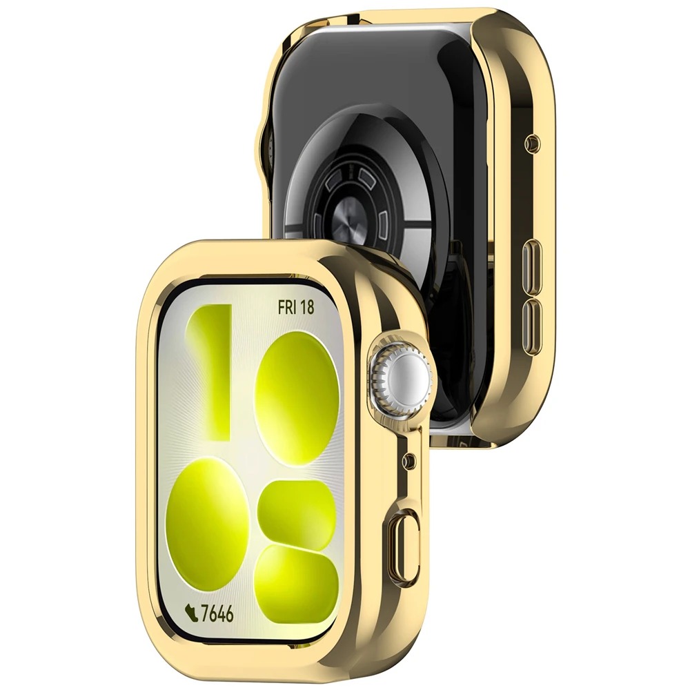 Hard PC Hollow Case For Huawei Watch Fit 5 Anti-Scratch Protective Shell No Screen Smart Watch Accessories