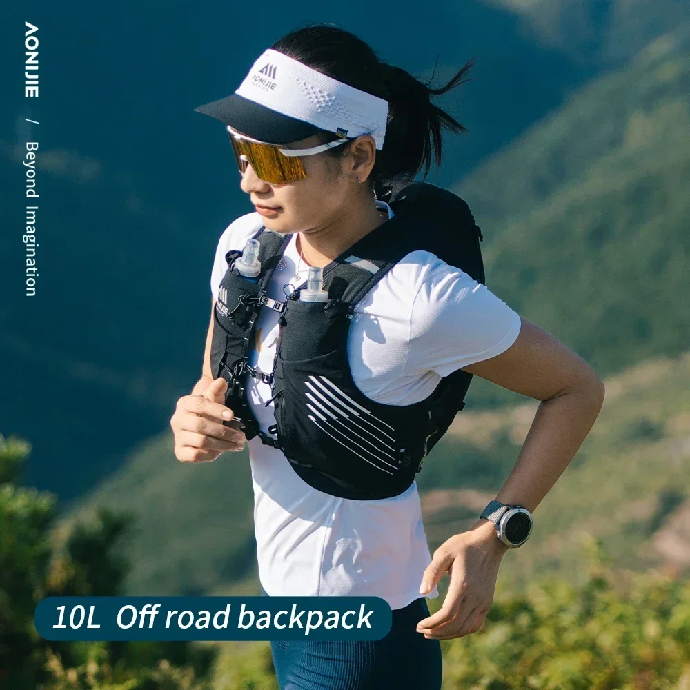 AONIJIE C9116 Hydration Pack 10L High Capacity Running Hydration Vest for Cross-Country, Hiking Mountaineering and Marathon