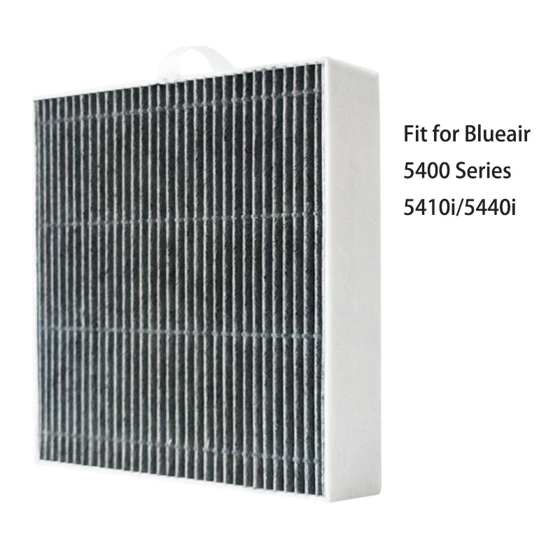 2 Packs Replacement HEPA Filter Set Compatible with BLUEAIR 5410i, 5440i Dust Air Purifiers 5400 Series, 3-Stage Filtration