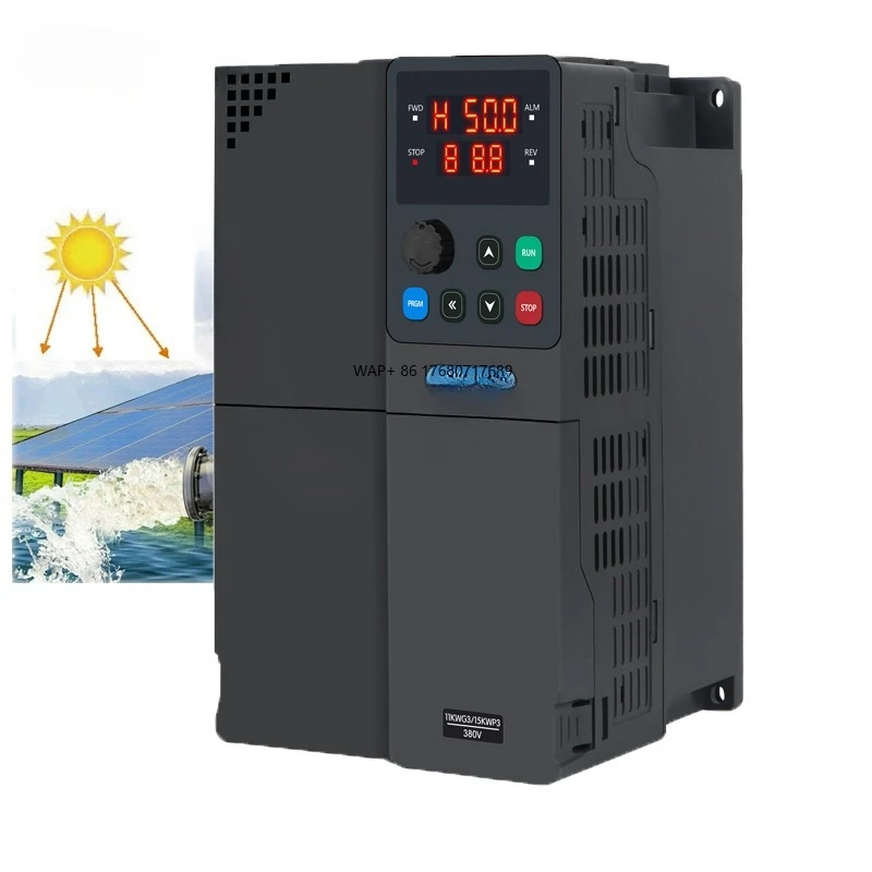 

M-driver 30kw 3 Phase VFD MPPT Solar DC to AC Converter 22kw Submersible Pump Inverter