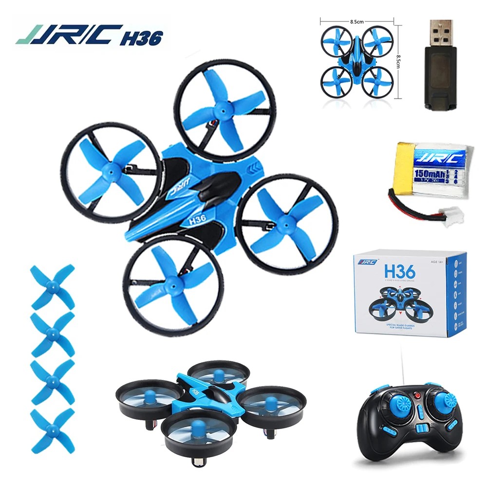 JJRC H36 Mini Rc 2.4G بدون طيار 6 محاور وضع مقطوعة الرأس بدون طيار تجنب الاصطدام هليكوبتر 360 ° ألعاب أولاد طائرات كوادكوبتر التقليب #1