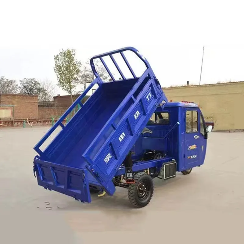 Electric Cargo Tricycle 1000W 60V Enclosed Body For Commercial Delivery 400KG Load Capacity 30-70KM/H Speed - view 2