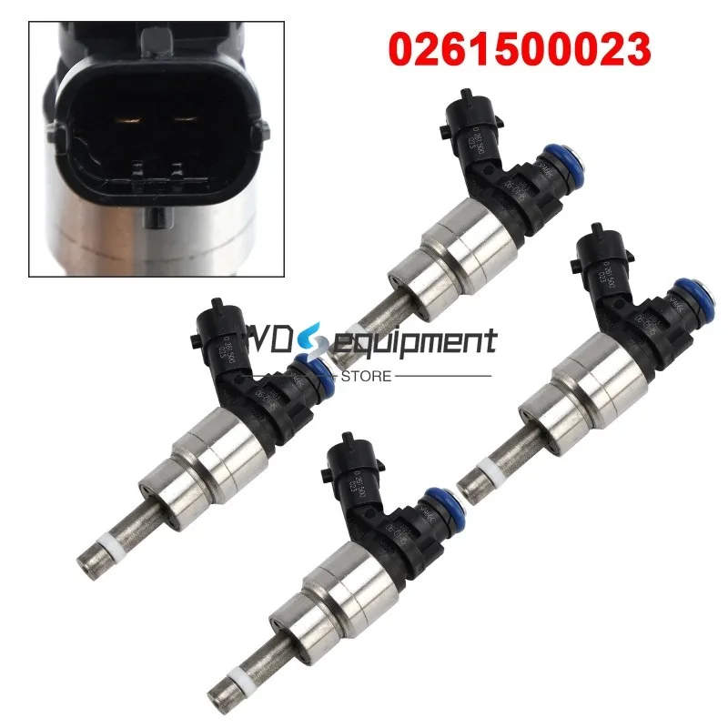 4 piezas 0261500023 Inyector de Combustible para ALFA ROMEO 159 Sportwagon BRERA SPIDER 2.2 JTS 136KW 2005-2011 Fiat 55182629