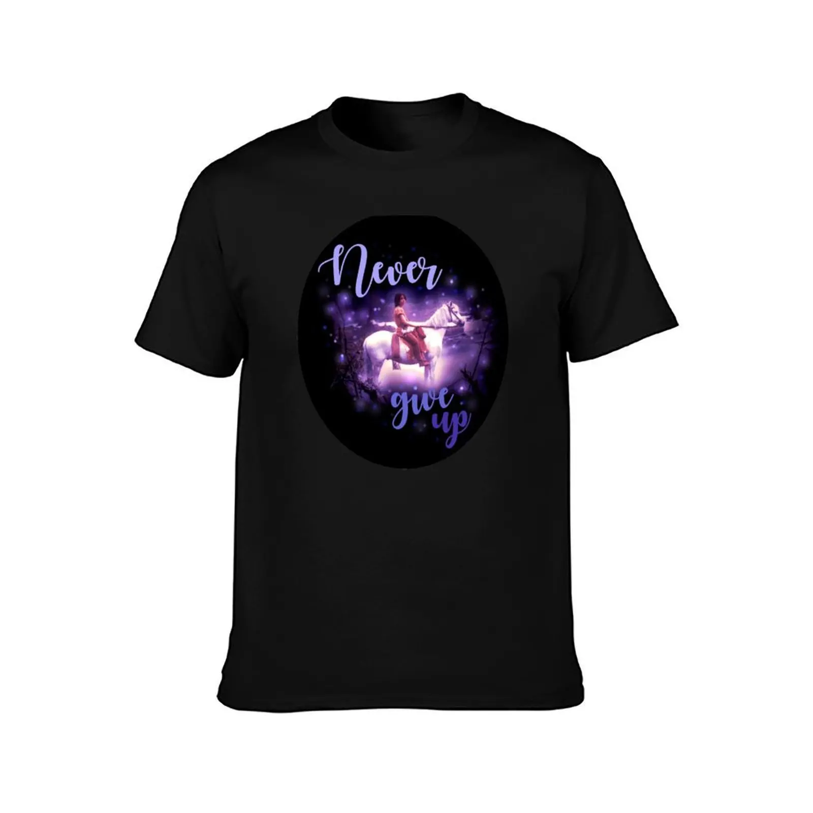 Neverending Story Artax and Atreyu T-Shirt Dry Fit Athletic Short Sleeve Shirt T-Shirt