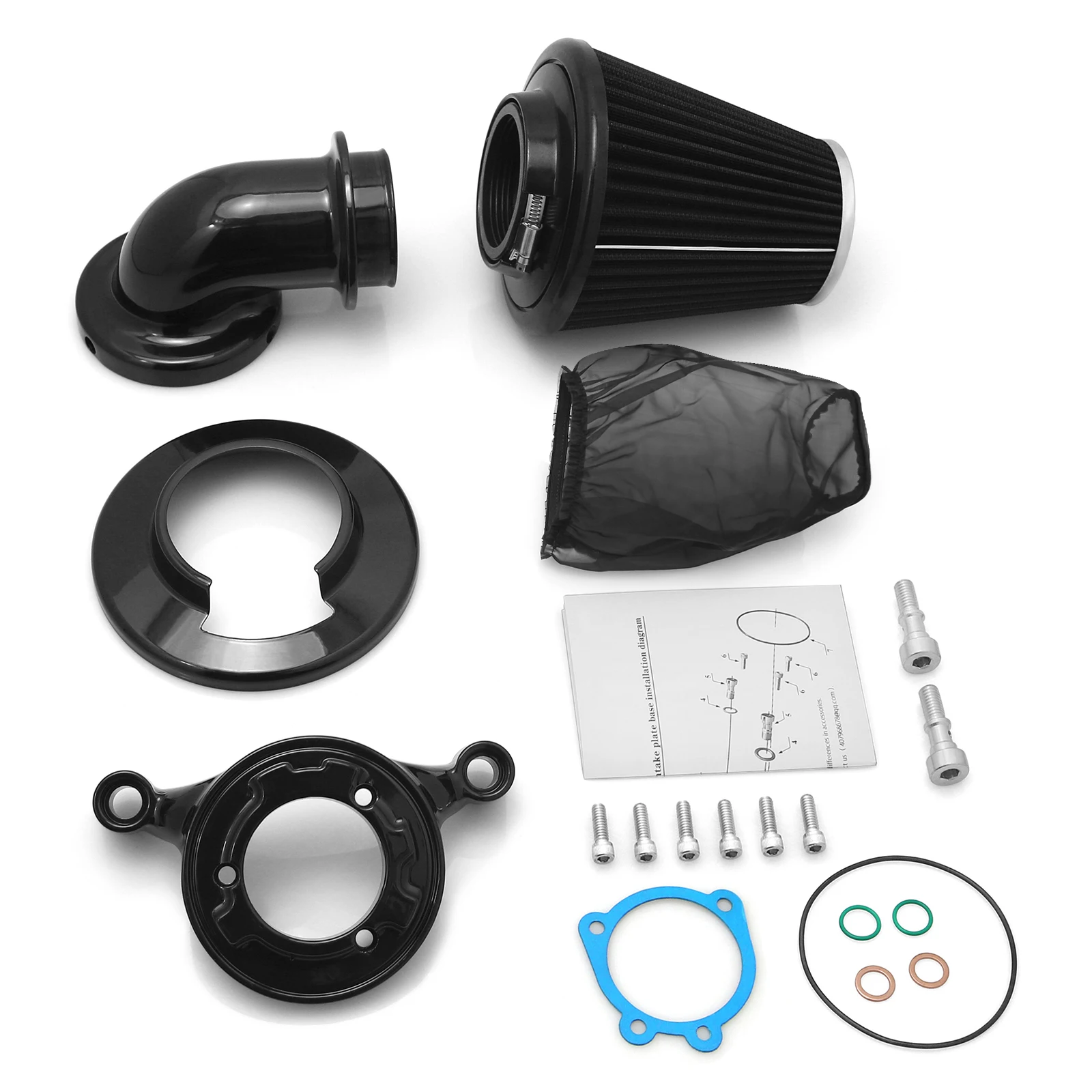 Cnc Kegel Luchtreiniger Filters Voor Harley Breakout Fxsb Cross Bones Flstsb Dyna Brede Glijvlucht Fxdwg 1993-2015