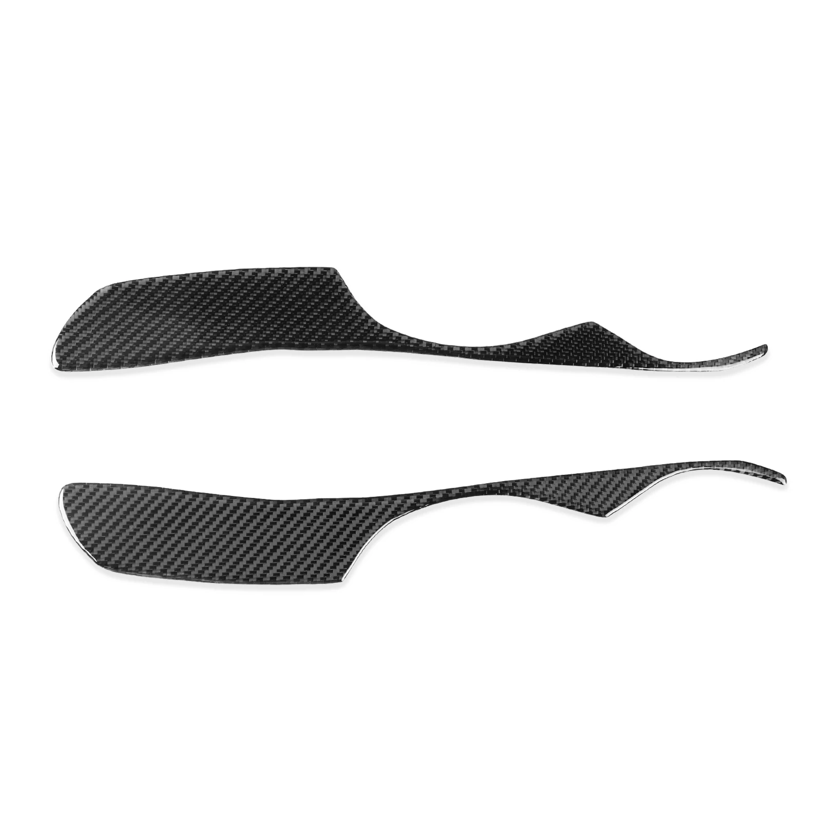 

1pair Carbon Fiber Car Headlights Eyebrow Eyelids Trim Cover For Lexus IS300 IS200 RS200 Altezza 1998-2005