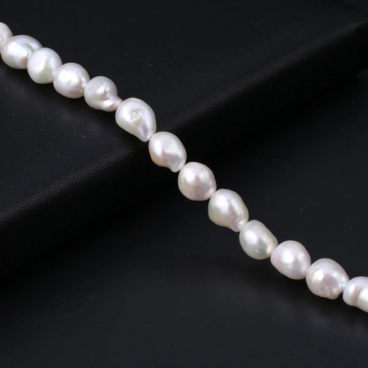 Natural Freshwater Pearl Baroque Beads White Irregular Drop Loose Beaded for Jewelry Making DIY Bracelet Necklace Accessories