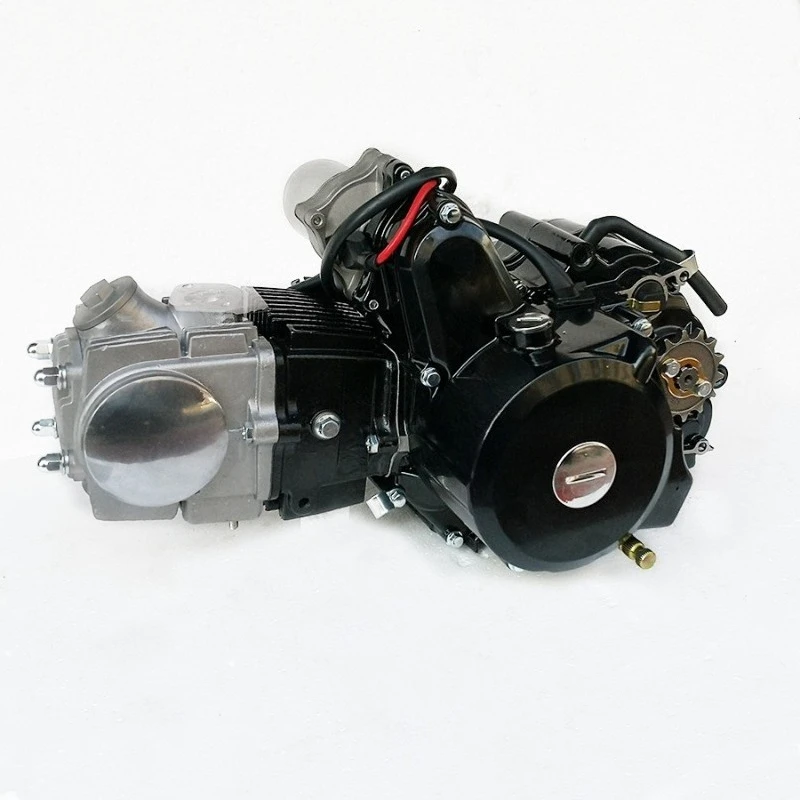 110cc 125cc Manual Clutch 4-Speed Engine Assembly for Modified Monkey Pit Dirt Bike Off-Road Motorcycle