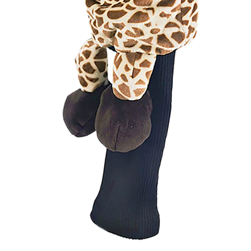 Top!-Animal Club Head Covers Golf Club Head Covers Cute Wood Golf Covers Giraffe Head Covers For Golf Club