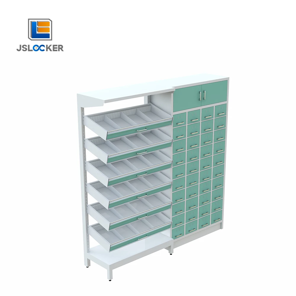 병원 스테인리스 스틸 의료용 개방형 기구 보관 캐비닛 병원 약품 캐비닛 금속 약품 랙