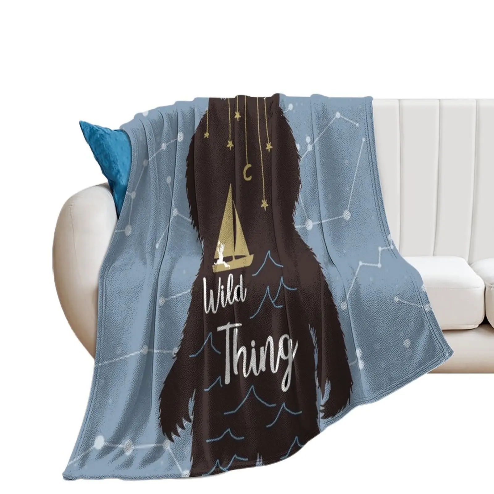 

Wild Thing Throw Blanket Hairys Designers Decorative Sofas Luxury Throw Blankets