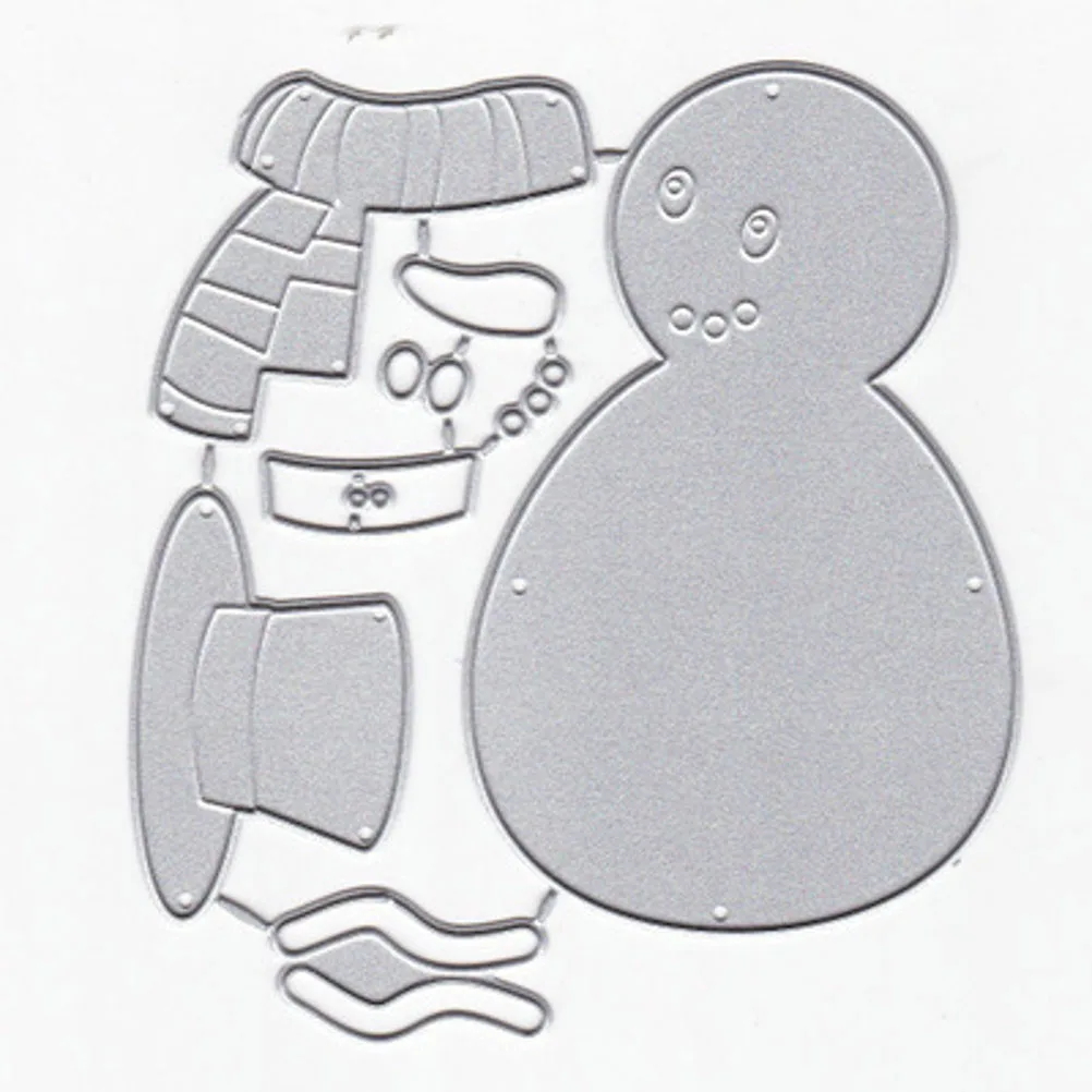 

DIY Embossed Knife Mold Embossing Stencil Funny Cutting Die Dies Snowman