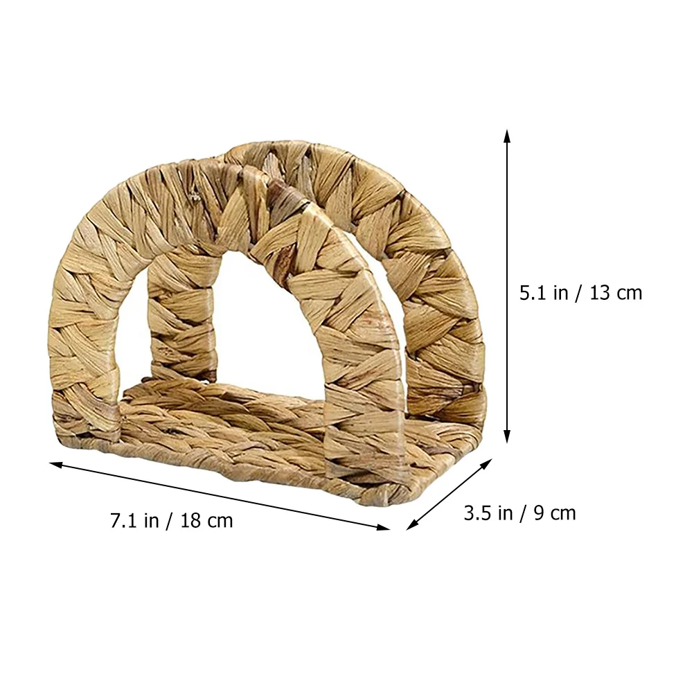 Elegant Woven Napkin Holder for Home Decor and Table Organization Durable and Versatile Napkins Dispenser