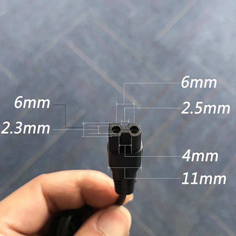 Cortapelos eléctrico para afeitadora de mascotas, Cable de carga USB, Cable de alimentación para cortadora de pelo C6/C7